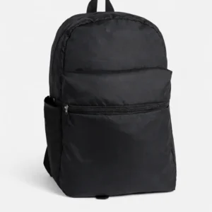 Lightweight Polyester Casual Laptop Backpack for Multi Purpose Use - Black