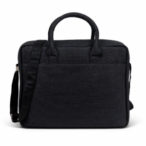 Trava Small and Compact Laptop Bag Compatible with upto 14 inch Laptop - (Black)