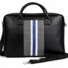 Trava Synthetic Business Laptop Bag Compatible with upto 15.6 inch Laptop - (Black)