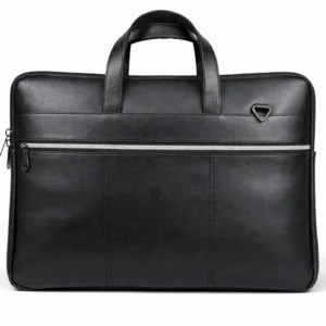 Trava Sleek Slim Laptop Bag Compatible with upto 15.6 inch Laptop - (Black)