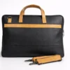 Trava Sleek &  Compact Laptop Bag Compatible with upto 15.6 inch Laptop - (Black)