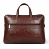 Trava Sleek Slim Laptop Bag Compatible with upto 15.6 inch Laptop - (Brown)