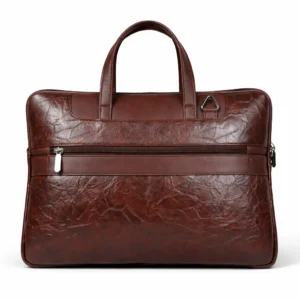 Trava Sleek Slim Laptop Bag Compatible with upto 15.6 inch Laptop - (Brown)