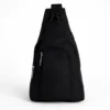 Trava Multipurpose Polyester Crossbody Sling Bag, Side Bag for Men - (Black)