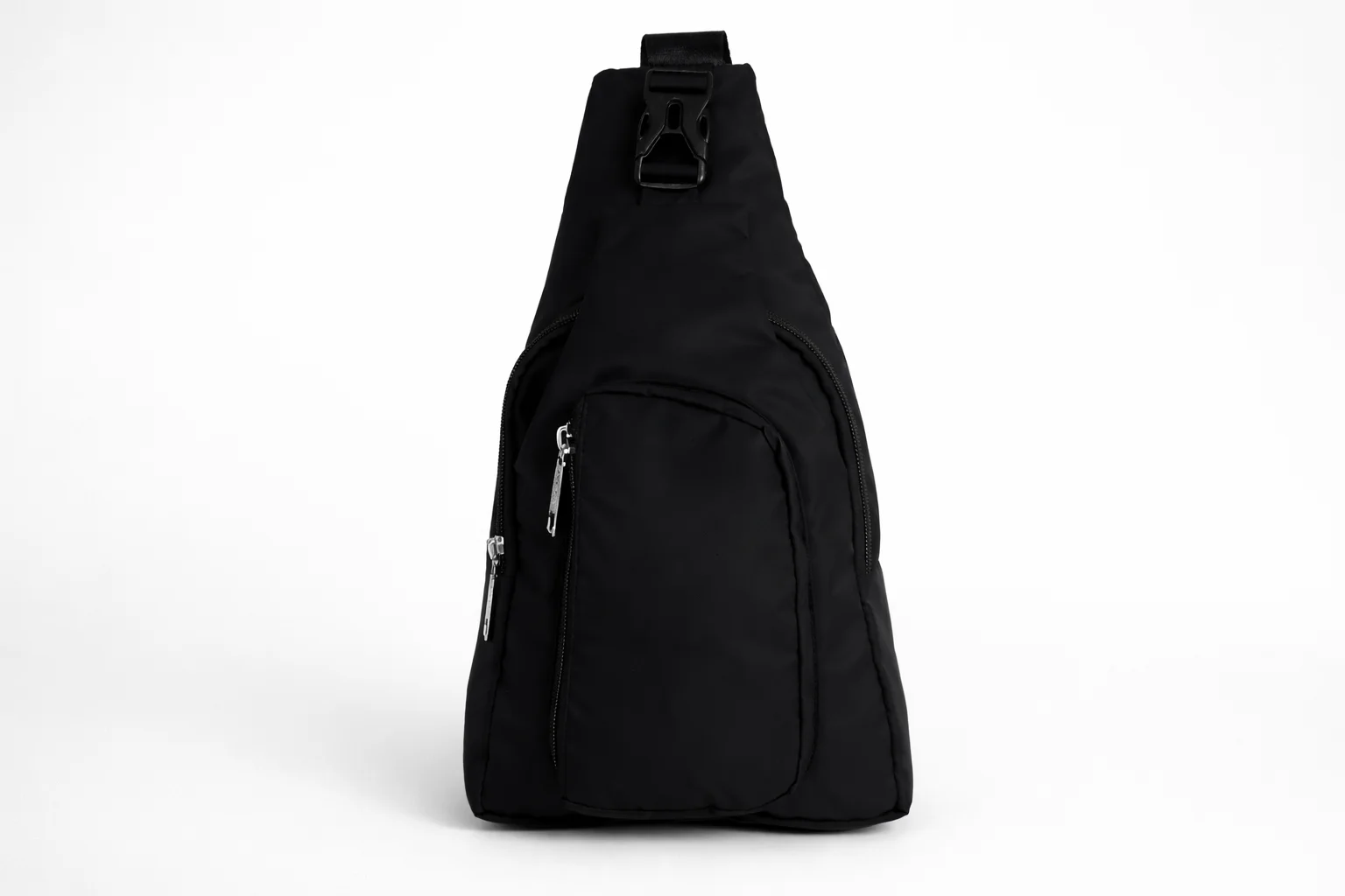 Trava Multipurpose Polyester Crossbody Sling Bag, Side Bag for Men - (Black)